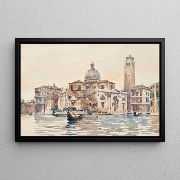 San Geremia - John Singer Sargent — framed artwork on a wall