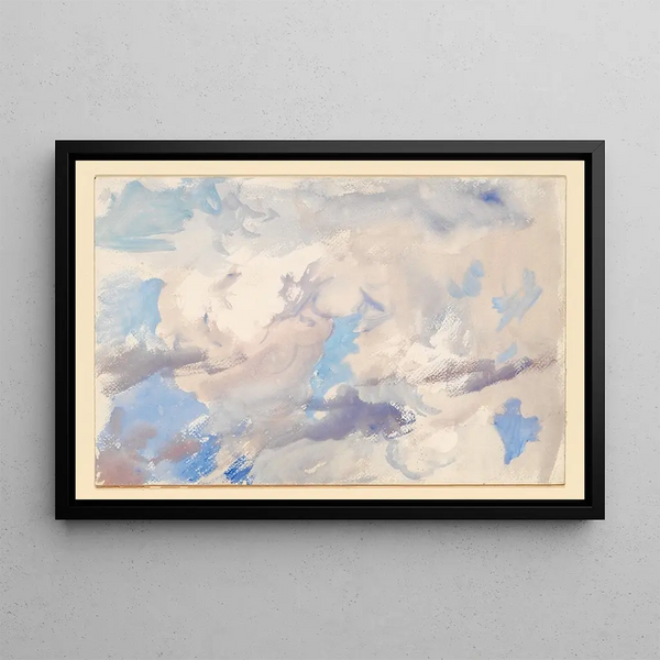 Sky - John Singer Sargent — framed artwork on a wall