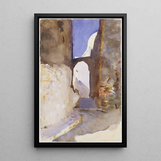 John Singer Sargent - Street Tangier.webp