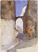 Rue à Tanger - John Singer Sargent — artwork view