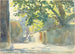 Sunny Tree Wall Painting - John Singer Sargent — artwork view