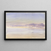 Sunset over the sea - John Singer Sargent — framed artwork on a wall