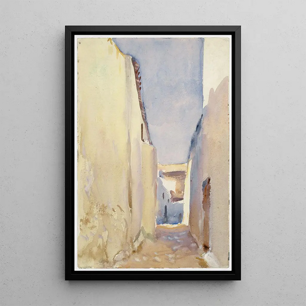 Tanger Painting - John Singer Sargent — framed artwork on a wall