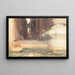 La Calle della Rosa with the Monte di Pietà, Venice - John Singer Sargent — framed artwork on a wall