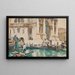 La Façade de La Salute Venise - John Singer Sargent — framed artwork on a wall