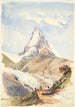 The Matterhorn - John Singer Sargent — artwork view