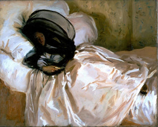 The Mosquito Net - John Singer Sargent — artwork view