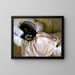 The Mosquito Net - John Singer Sargent — framed artwork on a wall