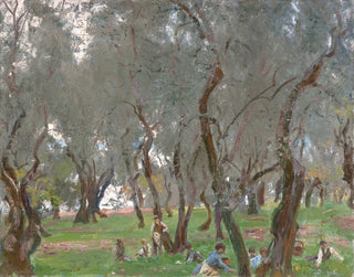 The Olive Orchard - John Singer Sargent — artwork view