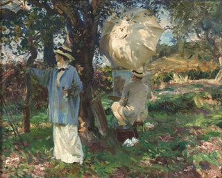Les croqueurs - John Singer Sargent — artwork view