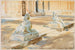 La terrasse à La Granja - John Singer Sargent — artwork view