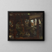 The Weavers - John Singer Sargent — framed artwork on a wall