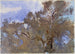 Tree Tops Against the Sky - John Singer Sargent — artwork view