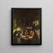 Interior Tyrolean Painting - John Singer Sargent — framed artwork on a wall