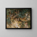 Chardons et herbes sur une colline à Valldemossa, Majorque - John Singer Sargent — framed artwork on a wall