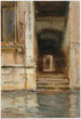 Passage vénitien - John Singer Sargent — artwork view