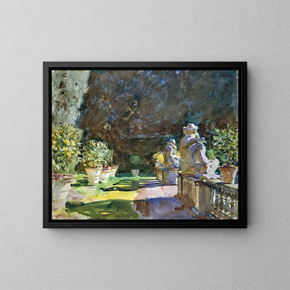 Villa de Marlia in Lucca - John Singer Sargent — framed artwork on a wall