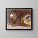 Wheels in the Vault - John Singer Sargent — framed artwork on a wall