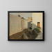 White Walls in the Sun, Morocco - John Singer Sargent — framed artwork on a wall