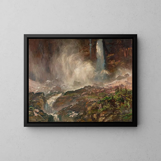 Chutes Yoho - John Singer Sargent — framed artwork on a wall