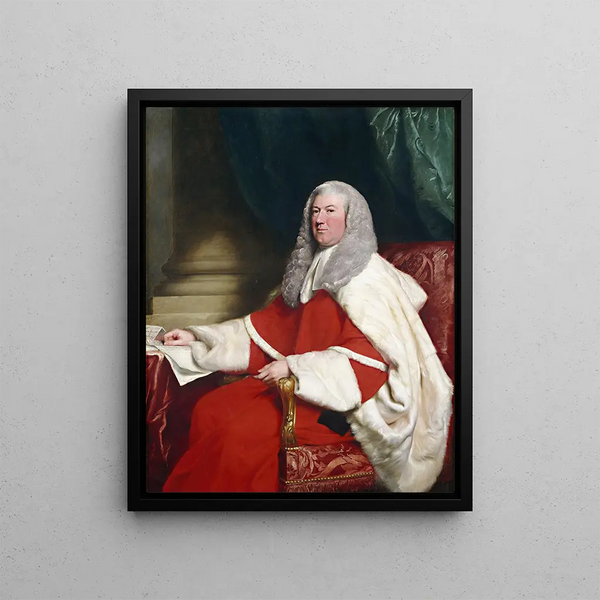 Baron Graham - John Singleton Copley — framed artwork on a wall