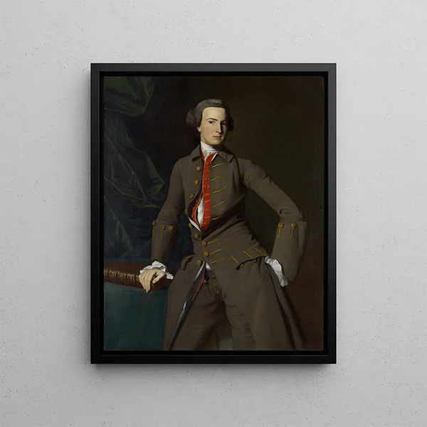 Benjamin Pickman - John Singleton Copley — framed artwork on a wall