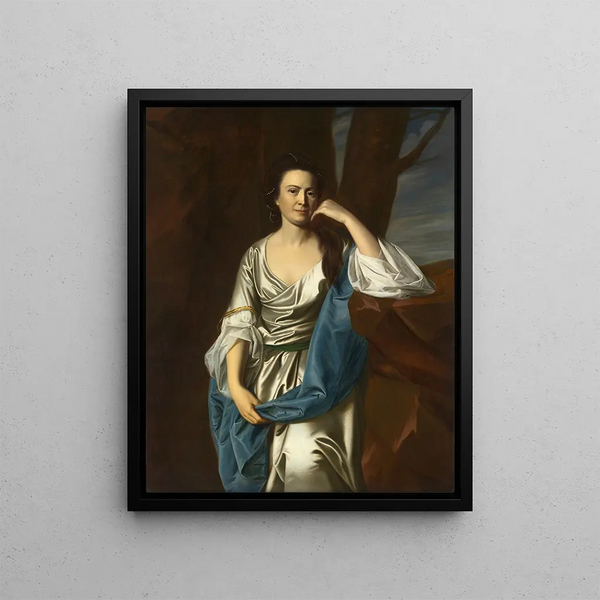 Catherine Greene - John Singleton Copley — framed artwork on a wall