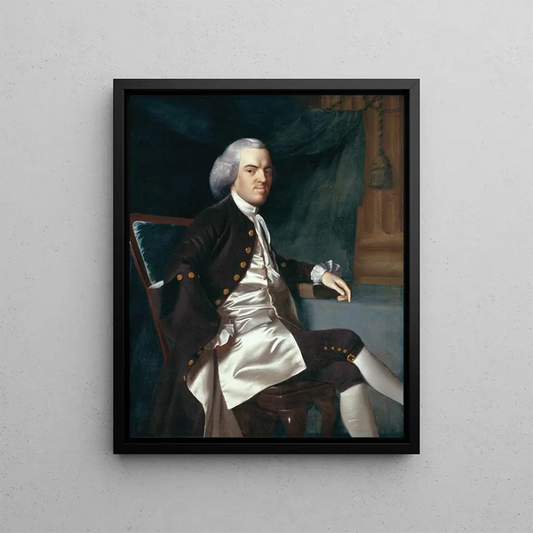 Daniel Hubbard - John Singleton Copley — framed artwork on a wall