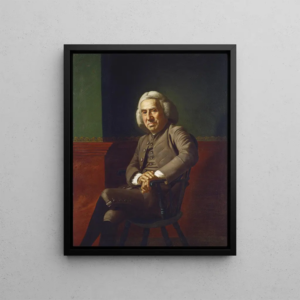 Éléazar Tyng - John Singleton Copley — framed artwork on a wall
