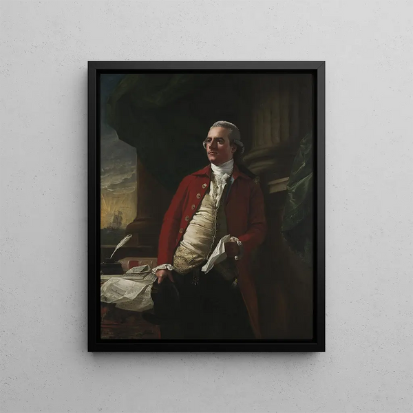 Elkanah Watson - John Singleton Copley — framed artwork on a wall