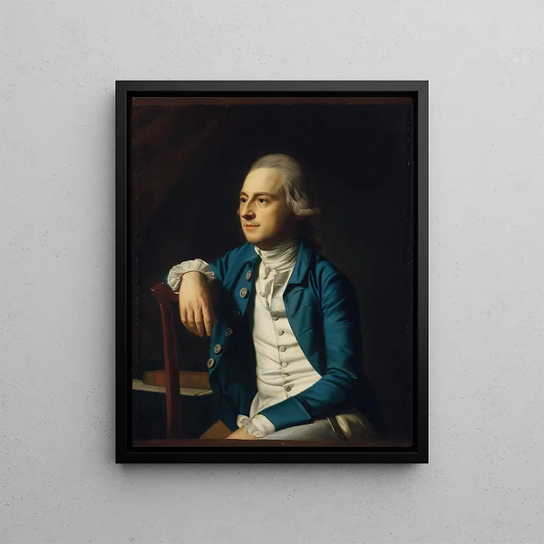 Gulian Verplanck - John Singleton Copley — framed artwork on a wall