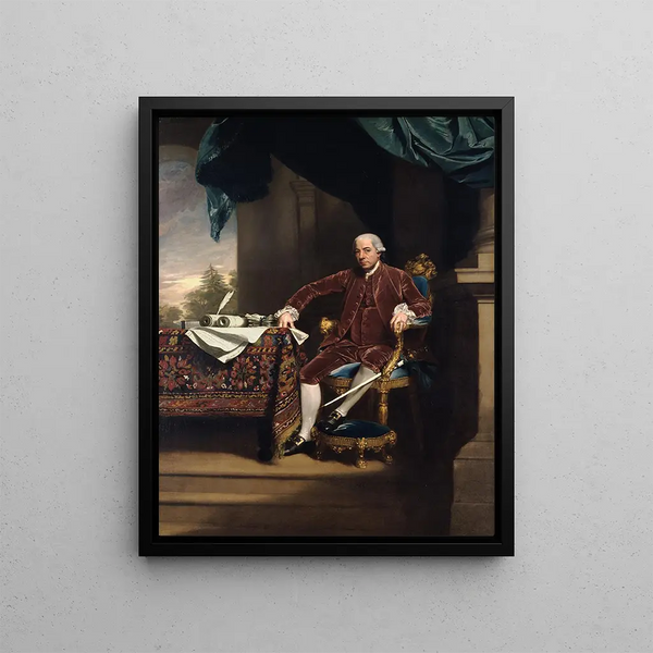 Henri Laurens - John Singleton Copley — framed artwork on a wall
