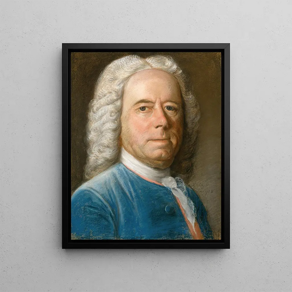 Hugh Hall - John Singleton Copley — framed artwork on a wall