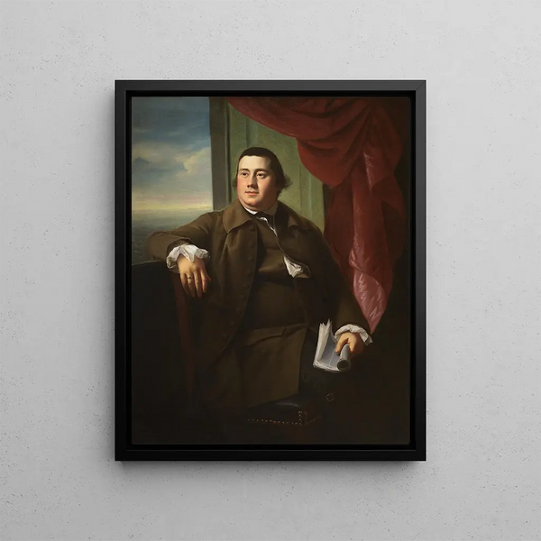 Robert Hooper - John Singleton Copley — framed artwork on a wall