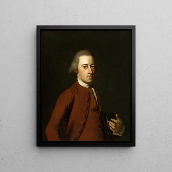 Samuel Verplanck - John Singleton Copley — framed artwork on a wall