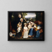 The Copley Family - John Singleton Copley — framed artwork on a wall