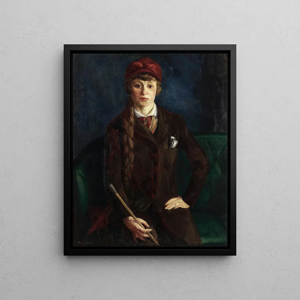 Boisson de Gertrude S. - John Sloan — framed artwork on a wall