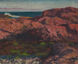 Afternoon at Red Rocks - John Sloan — artwork view