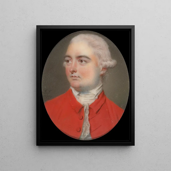 Captain Marriott - John Smart — framed artwork on a wall