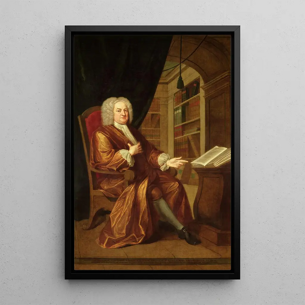 Benjamin Moreland Head Master of the St Paul School - John Smibert — framed artwork on a wall