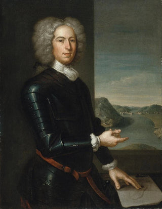 John Smibert - Portrait of Major General Paul Mascarene.webp
