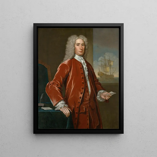 Richard Bill - John Smibert — framed artwork on a wall