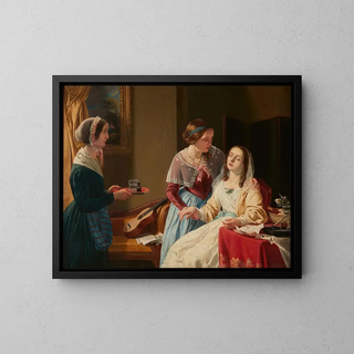 Nouvelles tragiques - John Thomas Peele — framed artwork on a wall