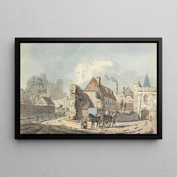 Rochester - John Thomas Serres — framed artwork on a wall