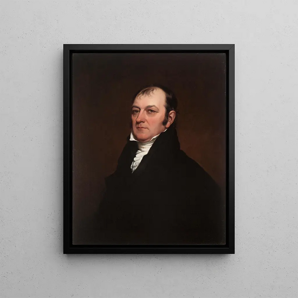 Barthélemy Schaets - John Trumbull — framed artwork on a wall