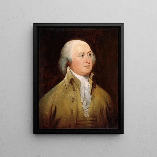 John Adams - John Trumbull — framed artwork on a wall