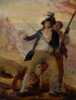 John Trumbull - Lieutenant Thomas Grosvenor and Servant.webp