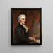 Self-portrait painting - John Trumbull — framed artwork on a wall