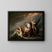 The Last Family Perishing in the Flood Genesis 7424 - John Trumbull — framed artwork on a wall