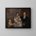 La famille Vernet - John Trumbull — framed artwork on a wall
